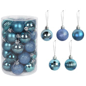 Ensemble de boules de Noël colorées 5