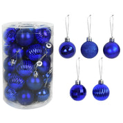 Ensemble de boules de Noël colorées 7