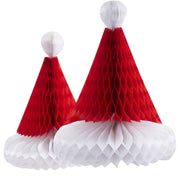 Ensemble de décorations de chapeaux de Noël en papier pliable 7