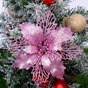 Ensemble de décorations florales de Noël 3