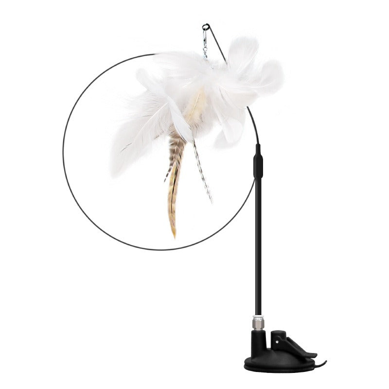 Ensemble de jouets simulant un oiseau pour chats 0