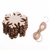 Ensemble de pendentifs en bois pour sapin de Noël 3