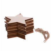 Ensemble de pendentifs en bois pour sapin de Noël 8