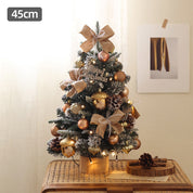 Ensemble sapin de Noël pour bureau, mini décorations de fenêtre de 45 cm 5
