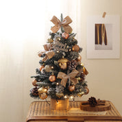 Ensemble sapin de Noël pour bureau, mini décorations de fenêtre de 45 cm 6