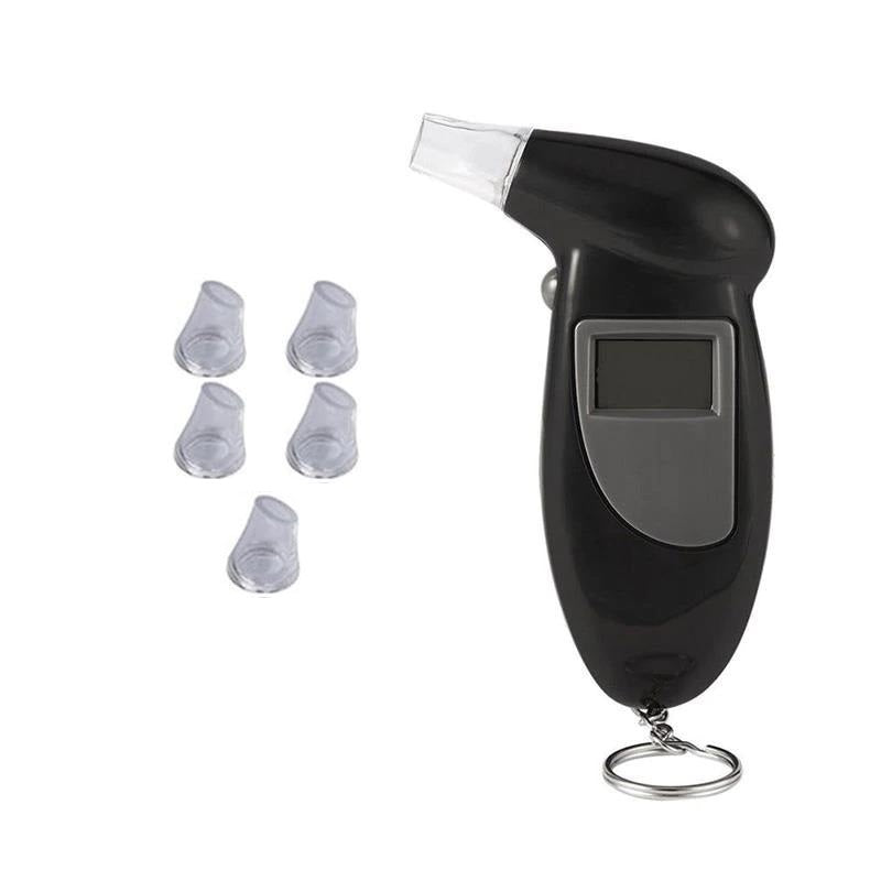 Professional breathalyzer tester, portable breath alcohol meter