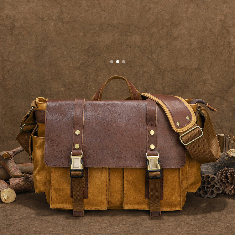 Maximo | Upea vasikannahkainen olkalaukku