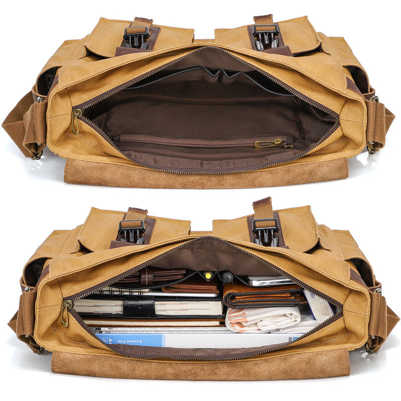 Maximo | Upea vasikannahkainen olkalaukku