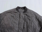 LIESEL | Loose grey bomber jacket for women