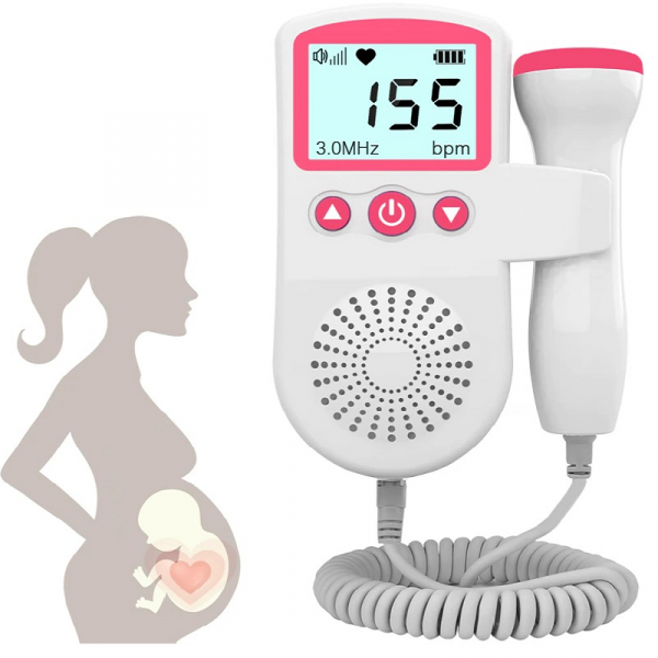 Fetal Doppler cardiaque surveillance de la fréquence de la fréquence cardiaque fœtale de la fréquence de la fréquence cardiaque fœtale 0