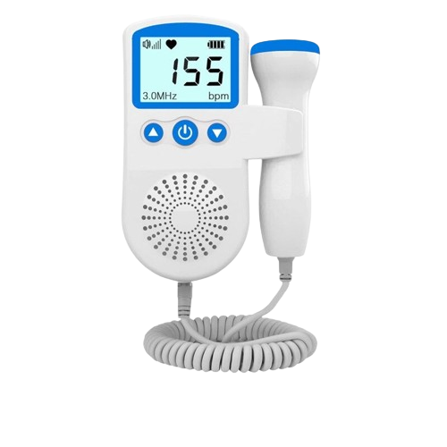 Fetal Doppler cardiaque surveillance de la fréquence de la fréquence cardiaque fœtale de la fréquence de la fréquence cardiaque fœtale 1