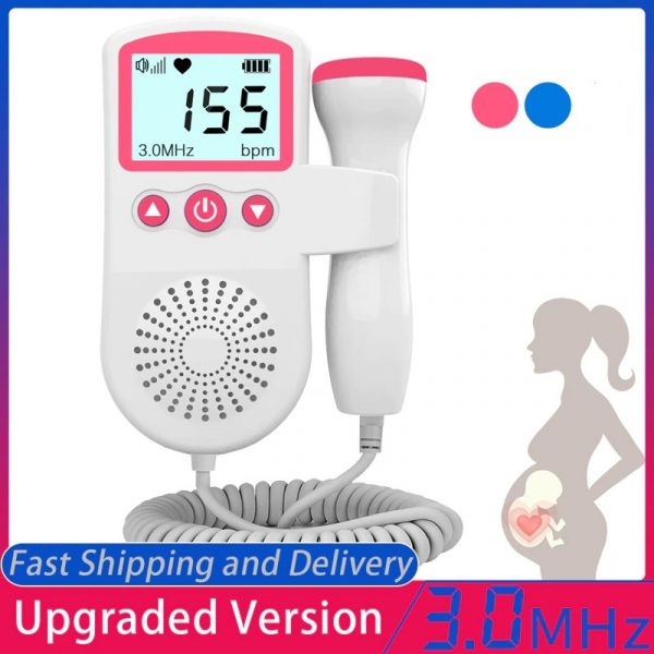 Fetal Doppler cardiaque surveillance de la fréquence de la fréquence cardiaque fœtale de la fréquence de la fréquence cardiaque fœtale 5