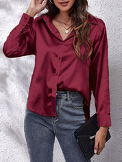 Karen I Classic Long Sleeve Blouse for Women