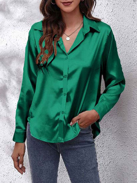 Karen I Classic Long Sleeve Blouse for Women