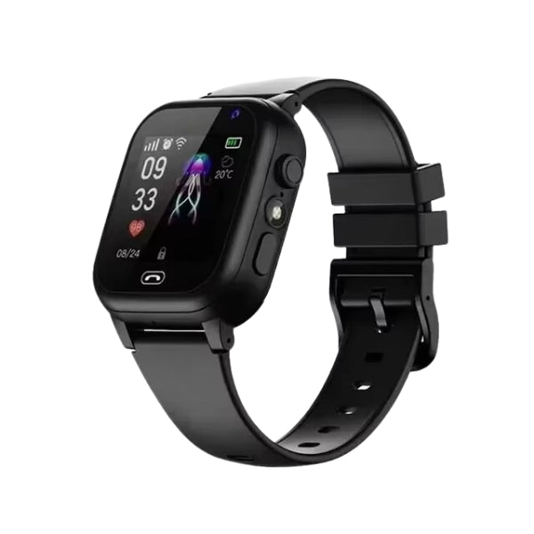 GPS Smartwatch pour les enfants avec appel vidéo, appareil photo, suivi des activités et fonctions GPS et SOS imperméables IP67 2
