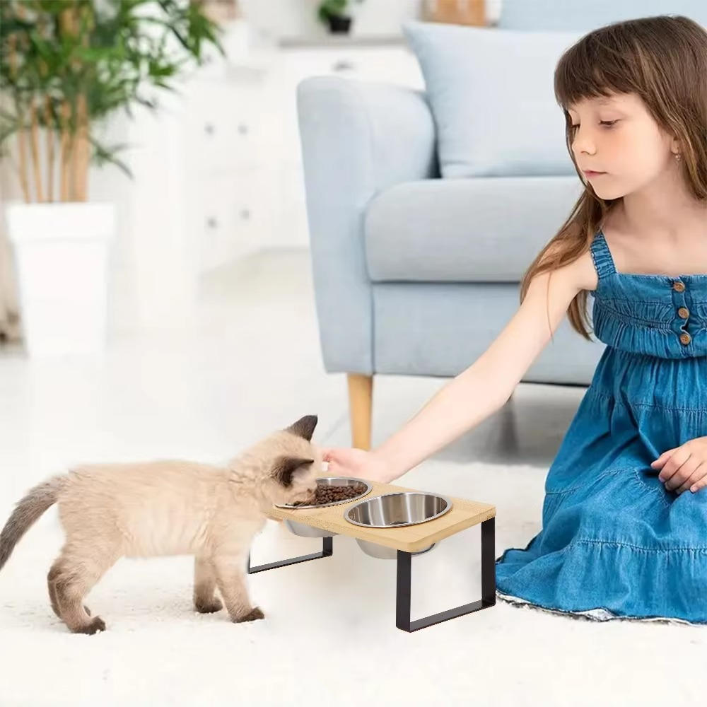 Gamelle surélevée pour chat 0