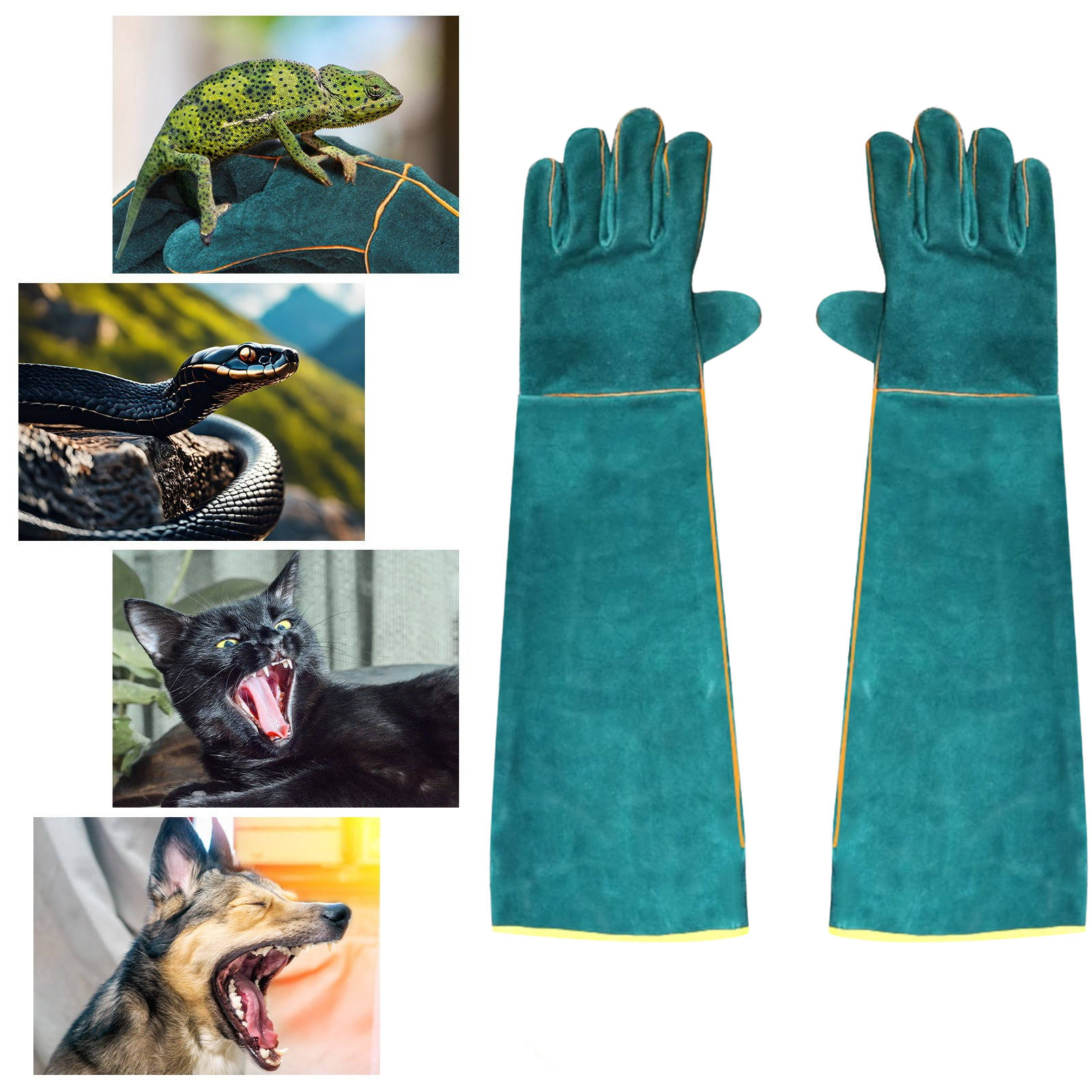 Gants avec protection contre les morsures 0