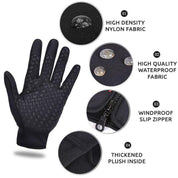 Gants thermiques réchauffement des gants de ski à vélo pour hommes et femmes 1