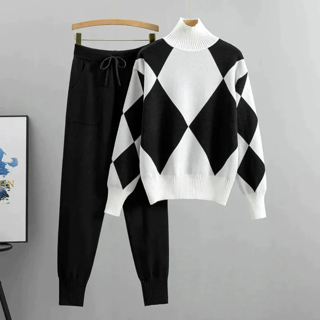 MAVILDE | Soft Luxury Sweatshirt Set with Long Pants