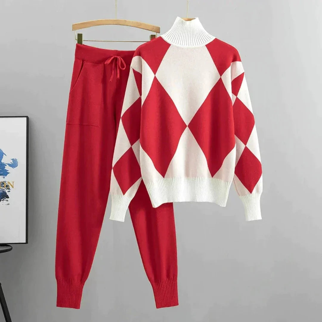 MAVILDE | Soft Luxury Sweatshirt Set with Long Pants