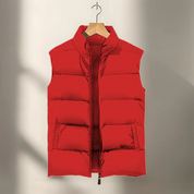 Gilet chaud sans manches pour homme | Fermeture éclair 2