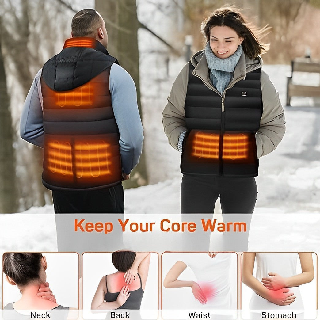 Gilet chauffé unisexe 2