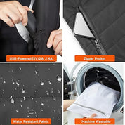 Gilet chauffé unisexe 4