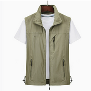 Gilet d'extérieur sans manches pour homme | Fermeture éclair 2