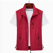 Gilet d'extérieur sans manches pour homme | Fermeture éclair 3