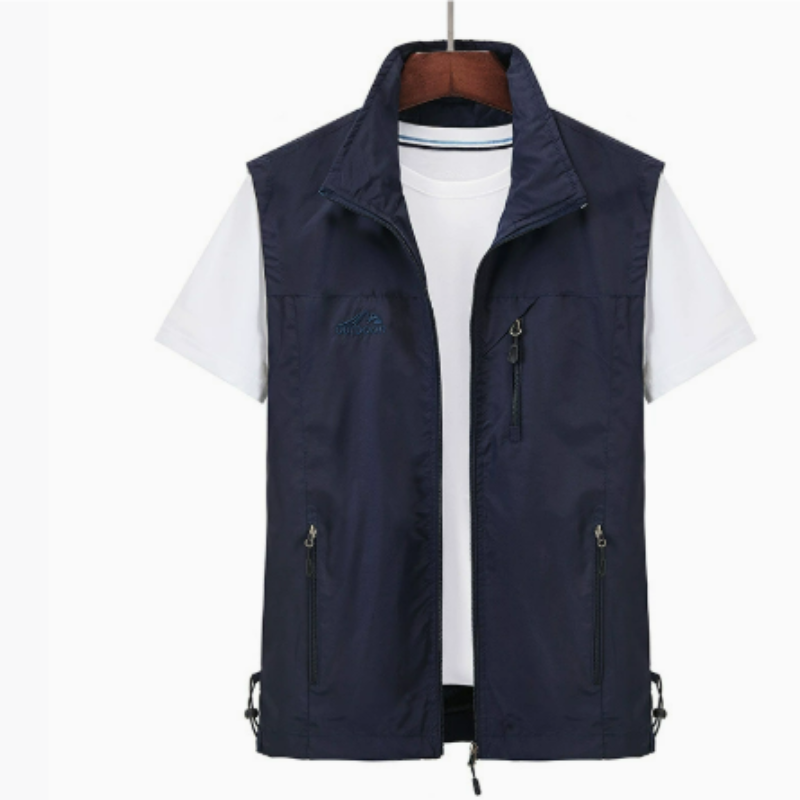 Gilet d'extérieur sans manches pour homme | Fermeture éclair 4