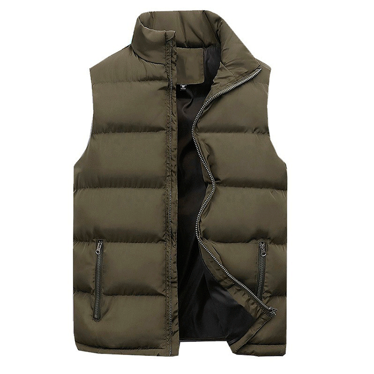 Gilet d'hiver pour homme | Avec fermeture éclair 3