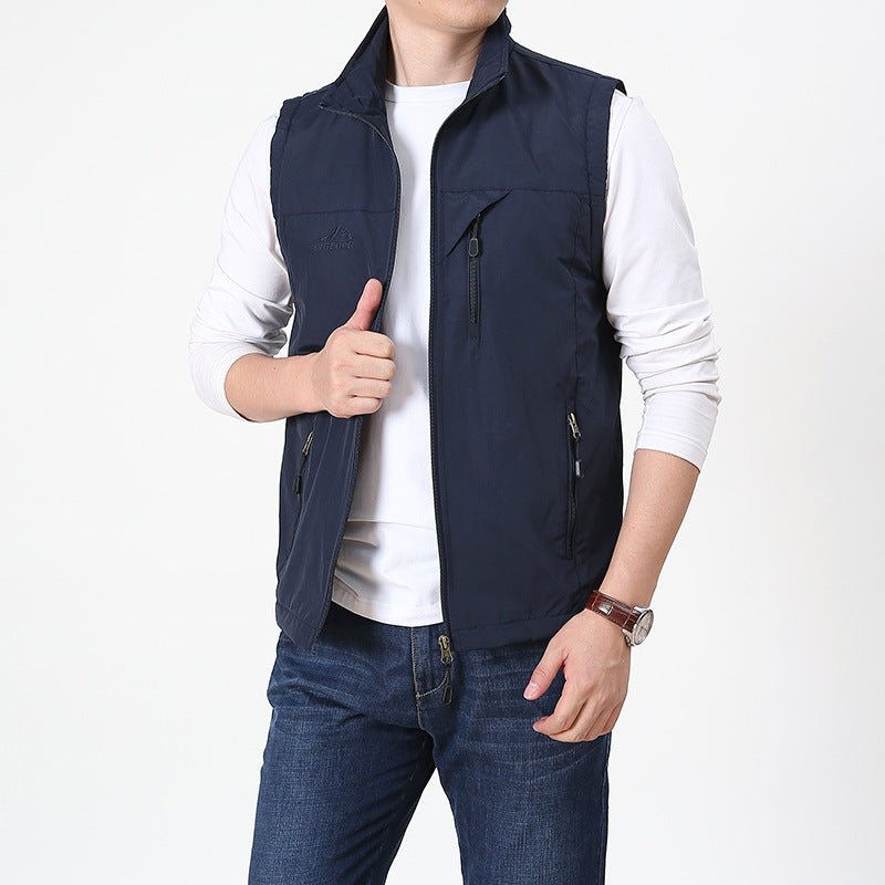 Gilet élégant pour homme | Avec col montant 3