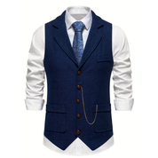 Gilet sans manches classique pour homme | Vintage 1