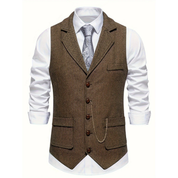 Gilet sans manches classique pour homme | Vintage 2