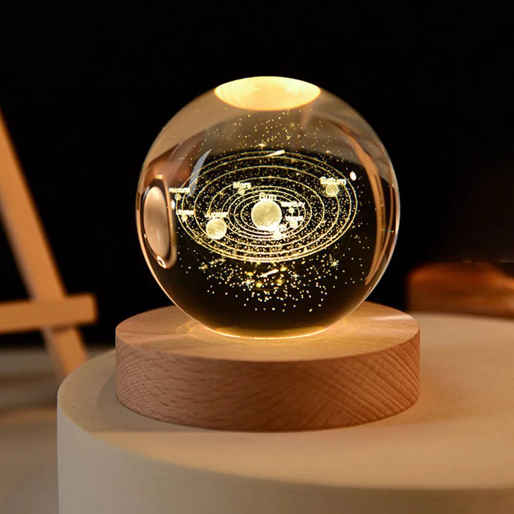 Globe cristallin du système solaire 1