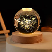 Globe cristallin du système solaire 1