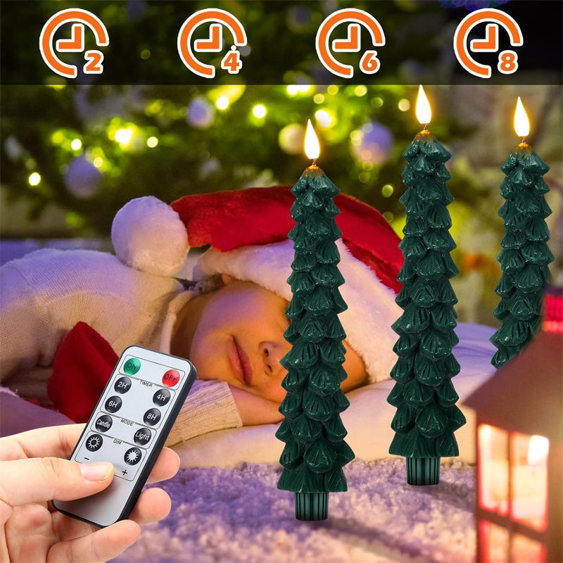 GlowTree – Guirlande lumineuse décorative LED pour sapin de Noël avec télécommande 5