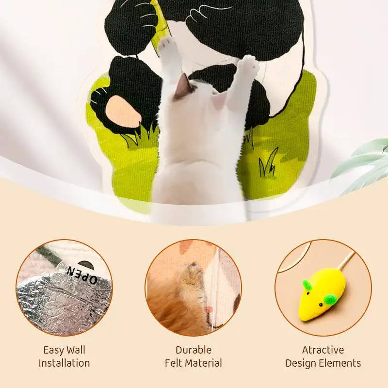 Griffoir mural pour chat 3