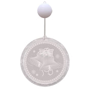 Guirlande lumineuse LED, lampe suspendue, cloche, flocon de neige, orignal, guirlande décorative 4