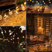 Guirlande lumineuse solaire étanche de style marocain - SunGlow Strings 2