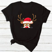 Samantha | T-skjorte med festlige julemotiver
