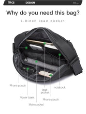 Maddison | Anti-theft shoulder bag with USB charging port