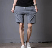 Shorts for menn med elastisk midje EZRA
