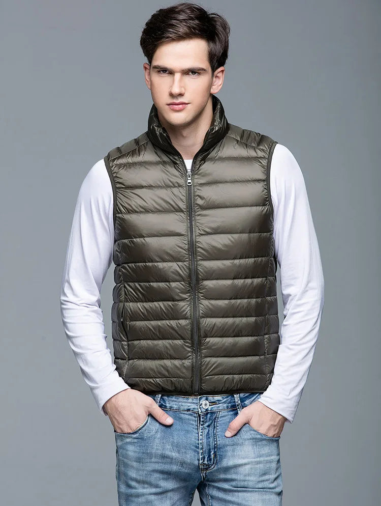 Gilet Premium Alex | Moderni, ultrakevyt ja tyylikäs liivi miehille