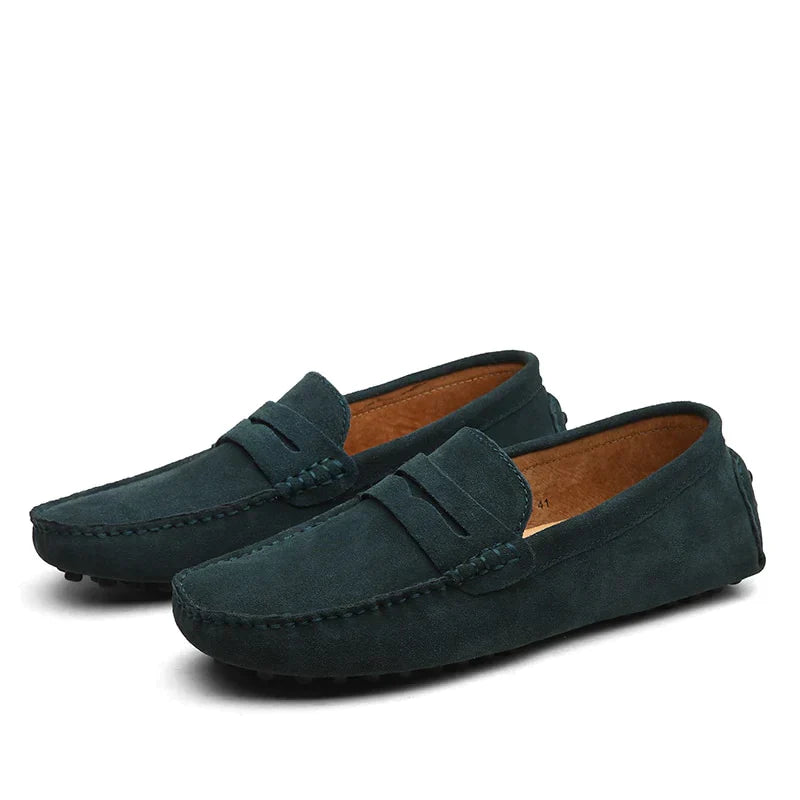 HUGO - Mocassins en daim à l'italienne 1