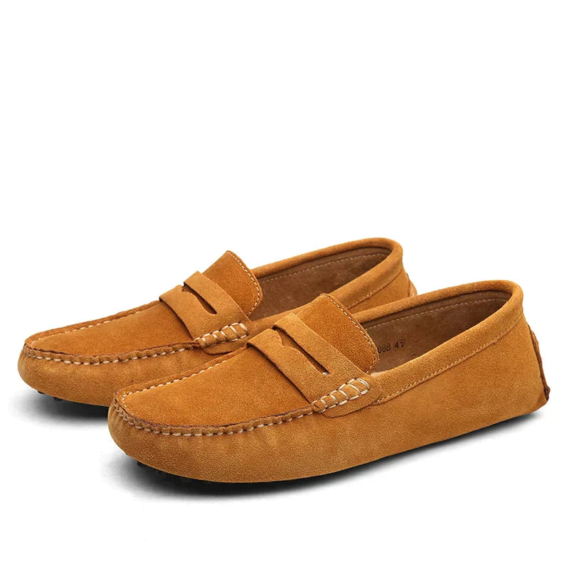 HUGO - Mocassins en daim à l'italienne 6