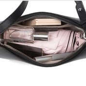 Transform your look with the chic Madison European leather shoulder bag