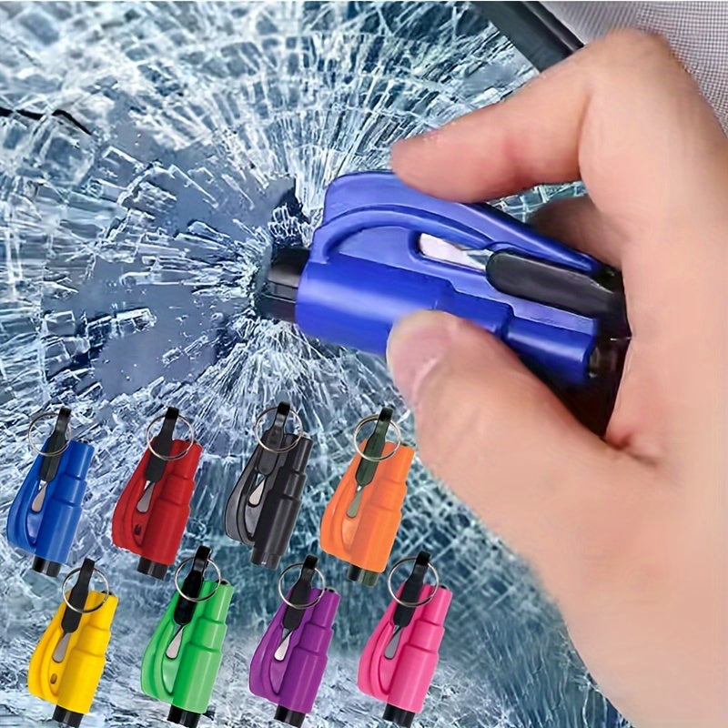 Hammer de sécurité d'urgence compacte avec poignée ergonomique - disjoncteur de fenêtre pour une évasion rapide dans la voiture, disponible en plusieurs couleurs 1