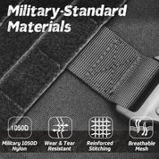 Harnais tactique anti-traction pour chien 1