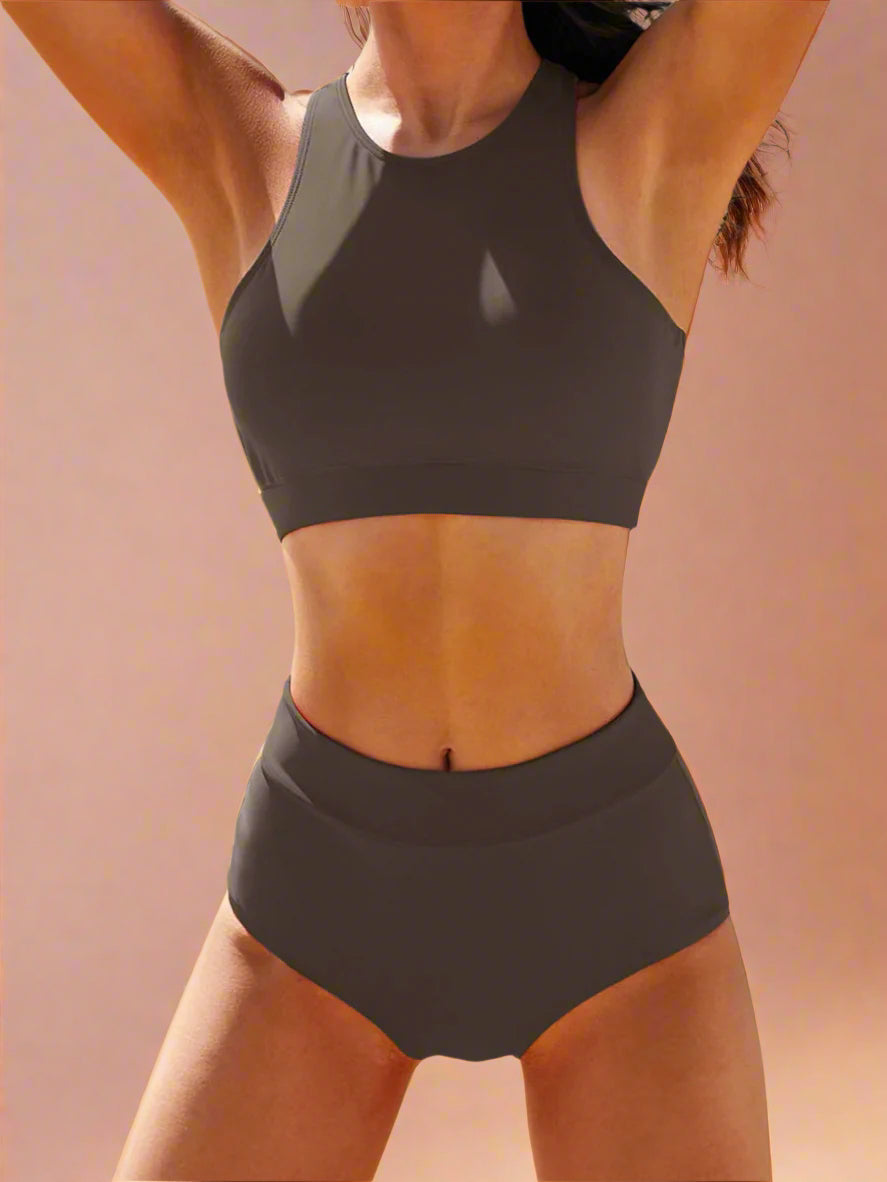 High Waisted Bikini Sets for Women | Stylish Swimwear for Active Beach Days 2
